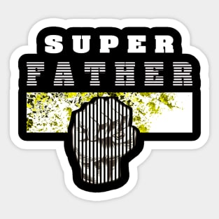 Super Father Sticker